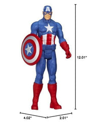 Battle-ready shield accessory enhances play scenarios with Captain America.