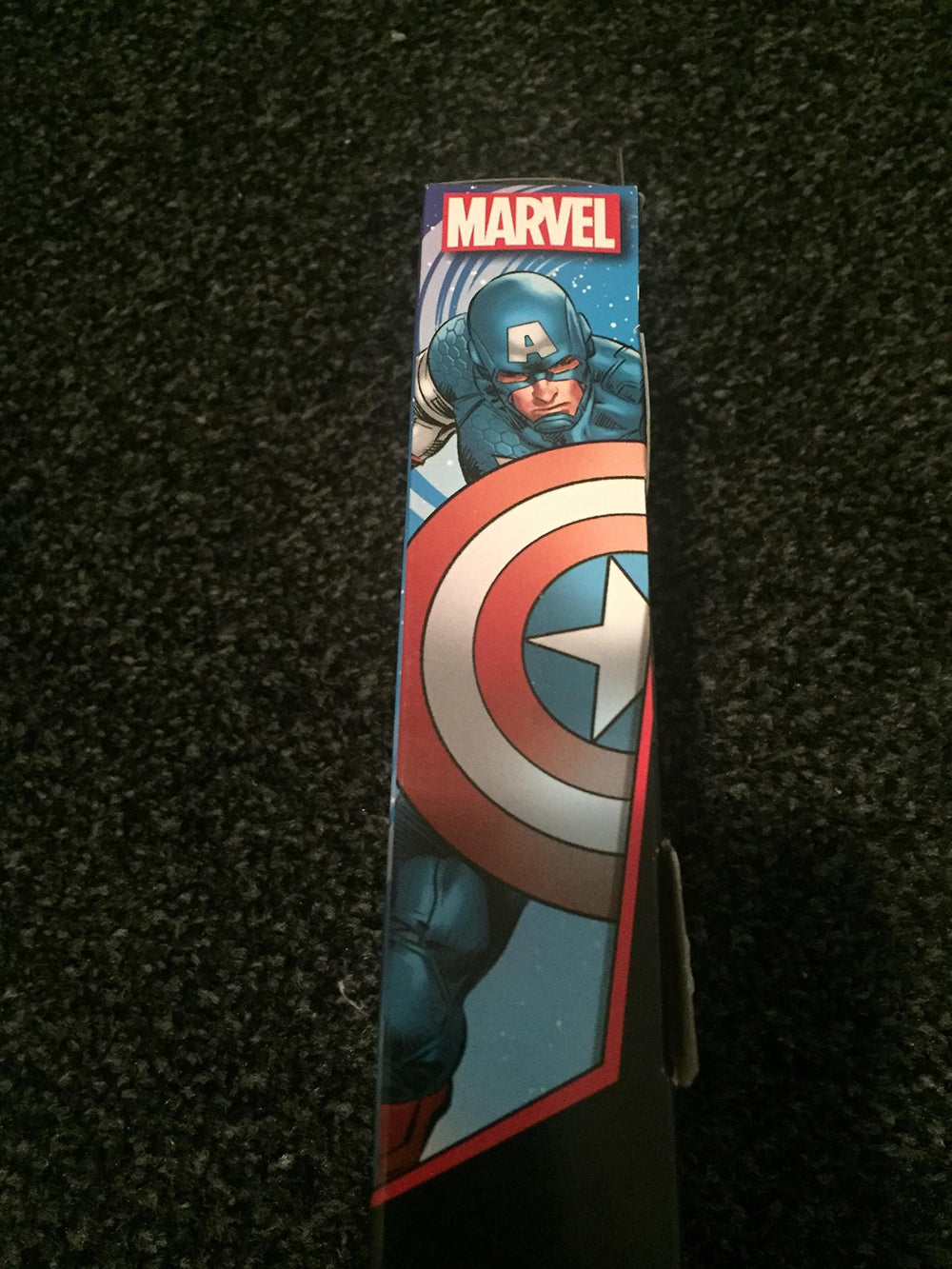 Captain America figure in dynamic pose for exciting adventures.