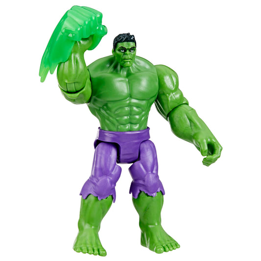 Hasbro Marvel Epic Hero Hulk deluxe figure front view showing iconic deco and poseability