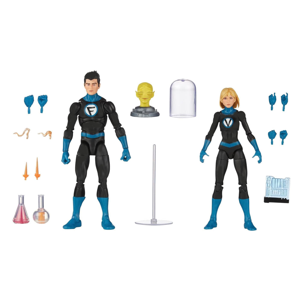 Hasbro Marvel Legends Franklin Richards figure for display with dynamic pose and vibrant detail.