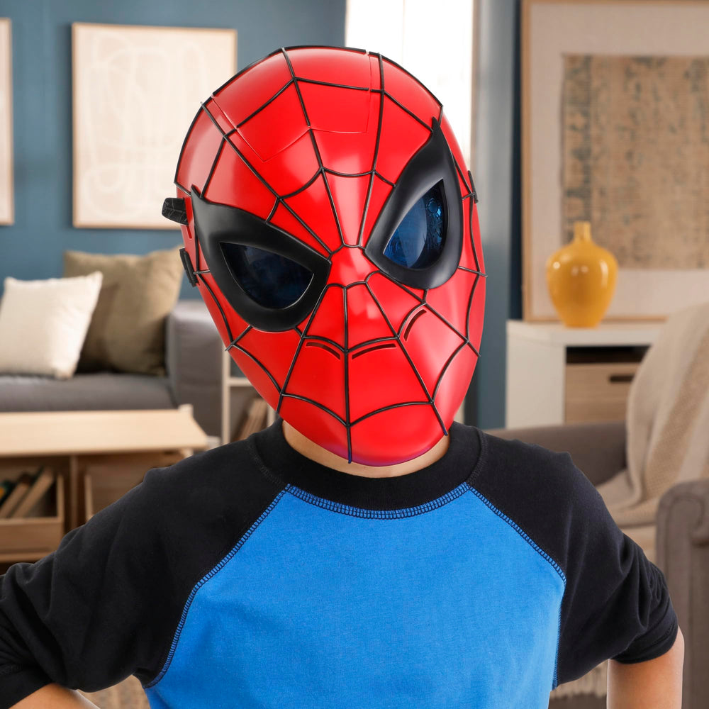 Hasbro Glow FX Mask invites action figure play with more Spider-Man gear.