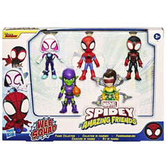 Hasbro Marvel Spidey Web Squad figure in black for display and imaginative play