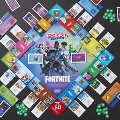 Hasbro Monopoly Flip Edition Health Points chips track battle progress.