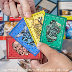 Hogwarts map board detailing iconic locations in Hasbro Monopoly Harry Potter Edition.