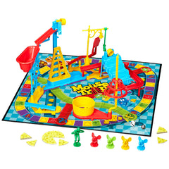 Hasbro Mouse Trap players-taking-turns captures the excitement of friendly competition.