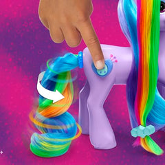 Hasbro My Little Pony unicorn Izzy Moonbow tail and mane color