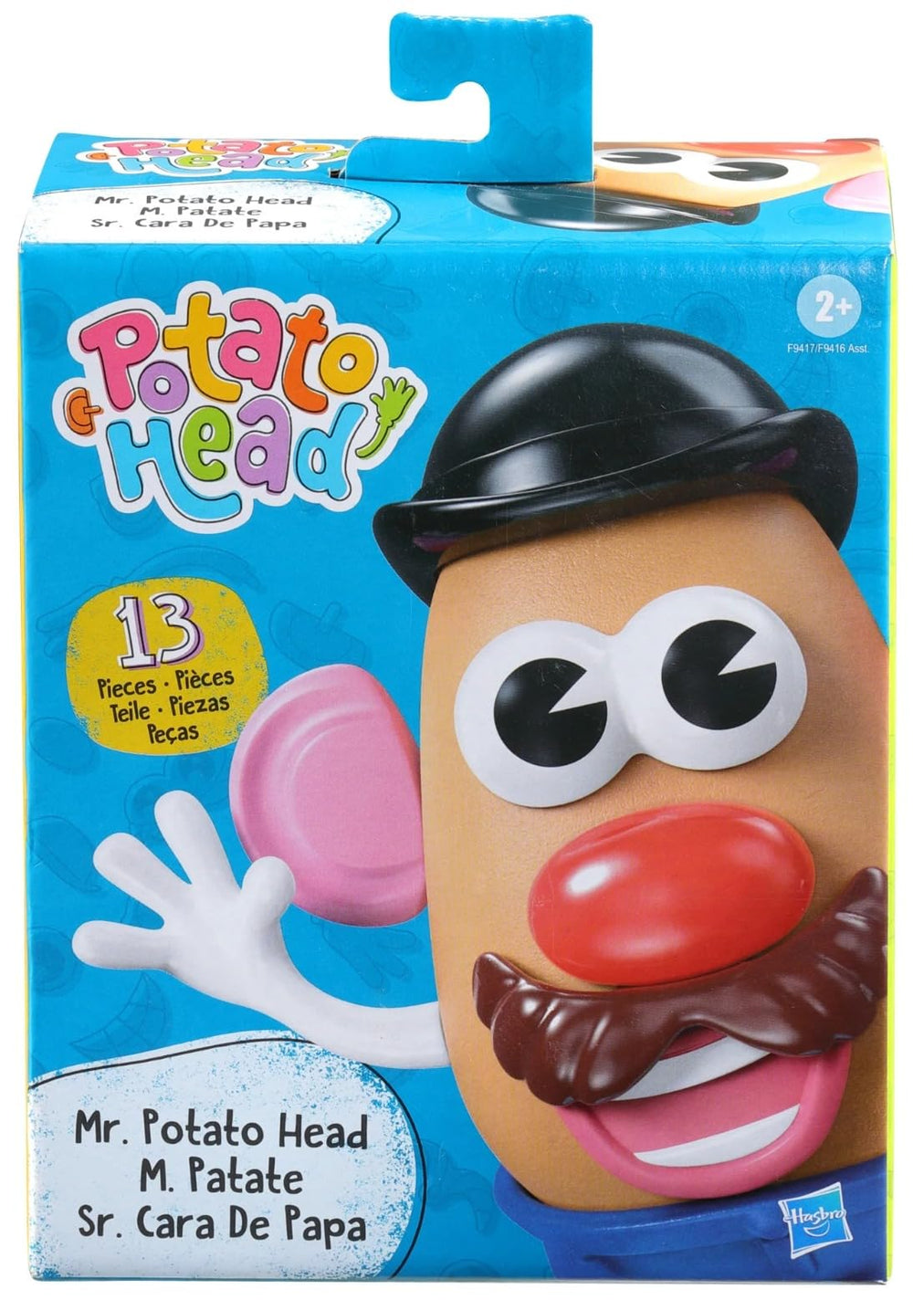 Hasbro Playskool Mr Potato Head ears piece enhances imaginative facial customization.