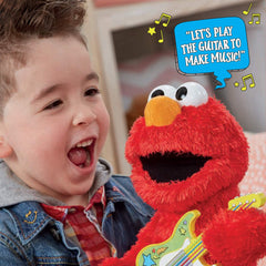 Hasbro Sesame Street Rock and Rhyme Elmo shares fourteen phrases for interactive storytelling