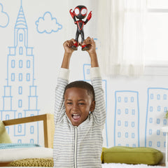 Durable Hasbro Miles Morales figure designed for ages 3 and up.