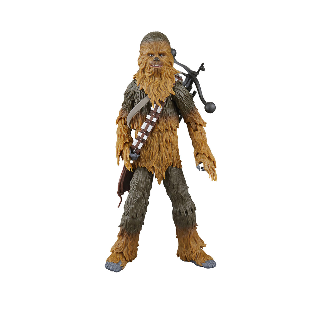 Chewbacca A New Hope figure showcases Episode IV deco for collectors.