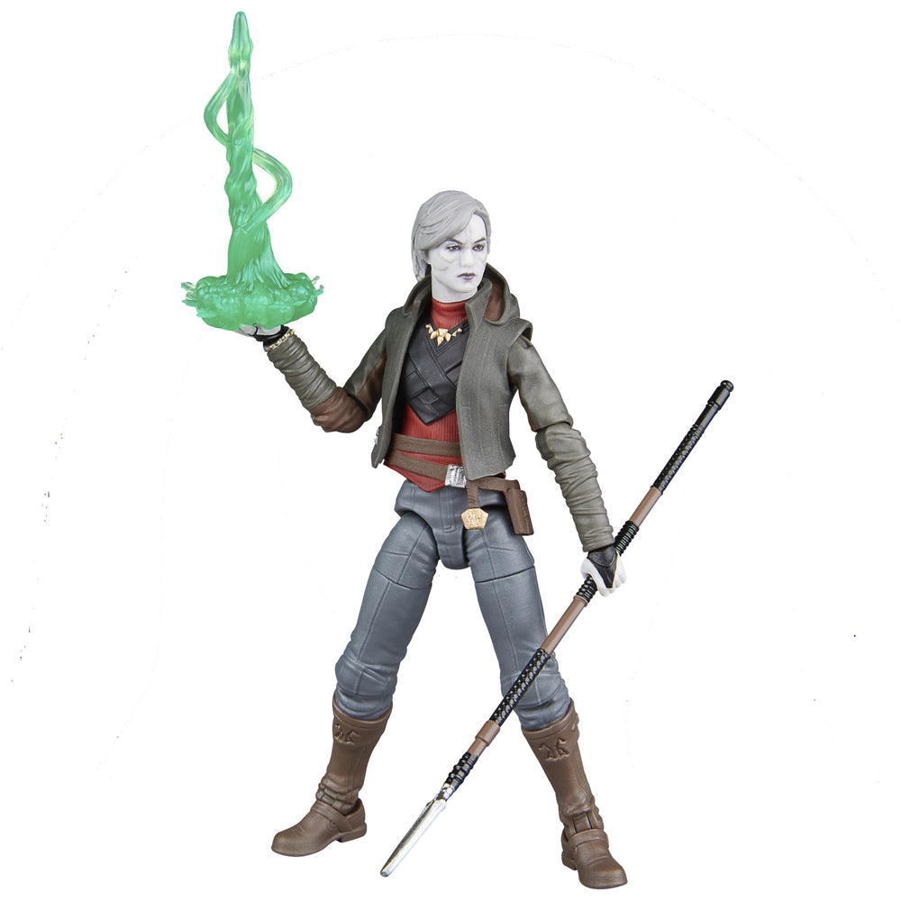 Hasbro Star Wars Nightsister Merrin figure front view for display and collection