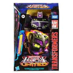 Animated Universe Motormaster with axe accessory for enhanced battle scenes.