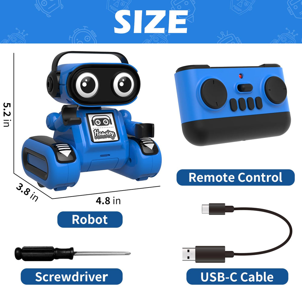 Hasviey robot kit includes screwdriver and warranty for gifting