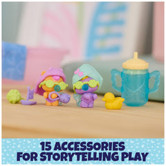 Fifteen accessories for Hatchimals Alive Make a Splash play
