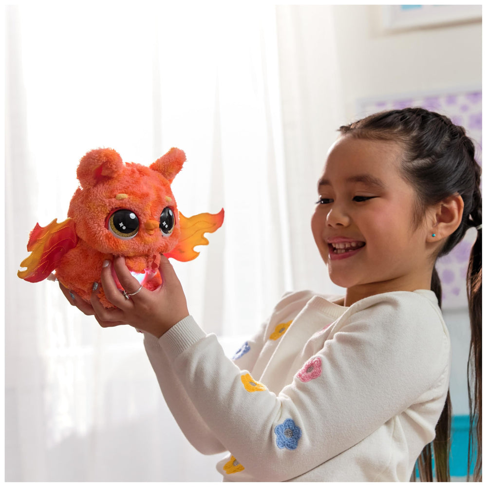 Hatchimals Alive egg glows rainbow after hatch