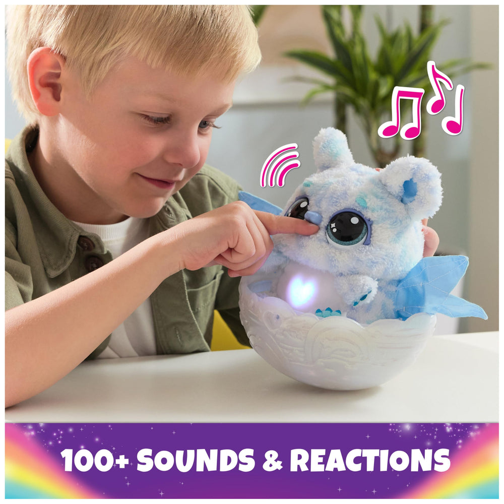 Hatchimals Alive Hatchi-Wings accessory triggers wings and fluttering