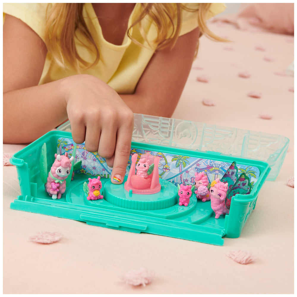 Five Hatchimals eggs to hatch and expand the family cast during playtime.