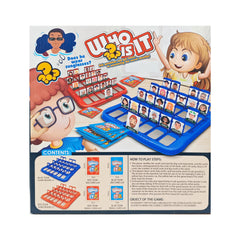 Haugboag Guessing Game packaging: compact box for travel and storage.