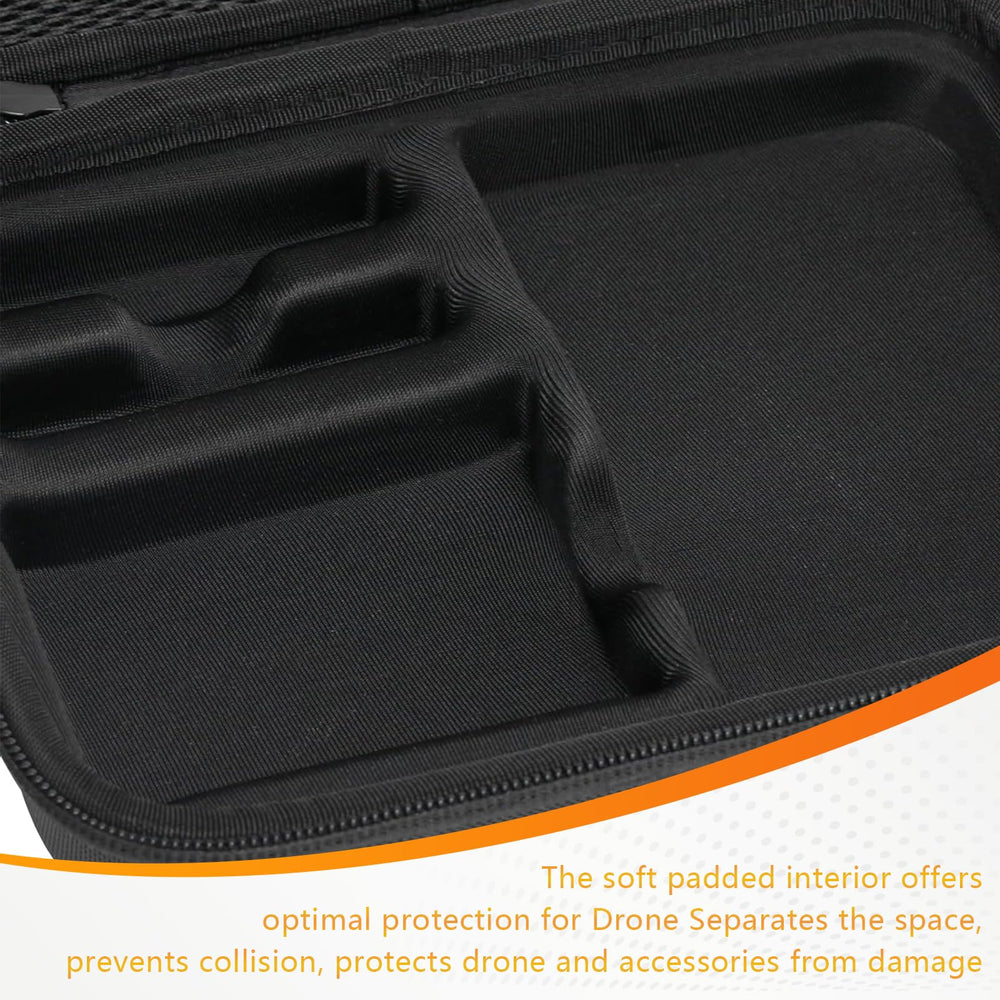 HAVANSIDY Hoverair X1 case features inner pockets for accessories.