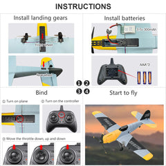 HAWK'S WORK BF109 remote control with 2.4 GHz link.