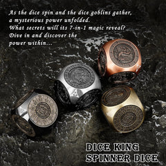 Haxtec brass-weighted dice offer satisfying rolls and durability
