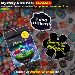 Haxtec DND pattern collection showcases colorful dice ideal for campaigns.