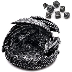 Haxtec dragon dice jail tray with detailed scales for secure dice storage.