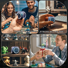 Haxtec Spinner Dice 7-in-1 dragon side offers dramatic tabletop flair.