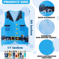 Haysandy builder costume for hands-on pretend play and fine motor confidence
