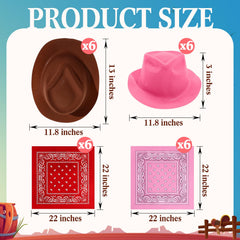 Haysandy pink cowboy hat for kids, soft and breathable.