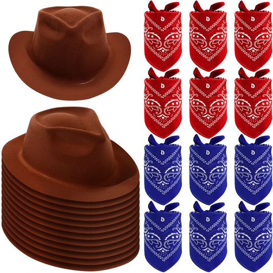 Haysandy brown cowboy hat with warped edge, lightweight and kid-friendly for playtimes