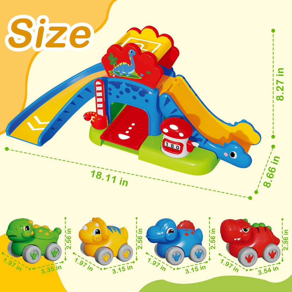 HAYXUN Dino Slide Set gift-ready design suitable for 1st birthday celebrations