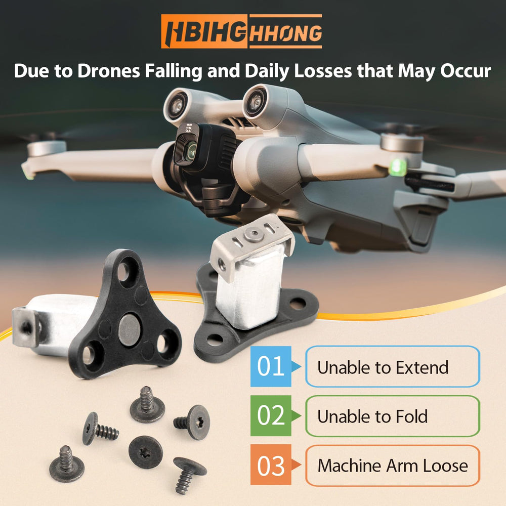 HBIHGHHONG DJI Mini 3 front arm hinges restore stability