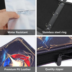 HBK Lorcana Binder PU leather cover offering durable, weather-resistant protection.