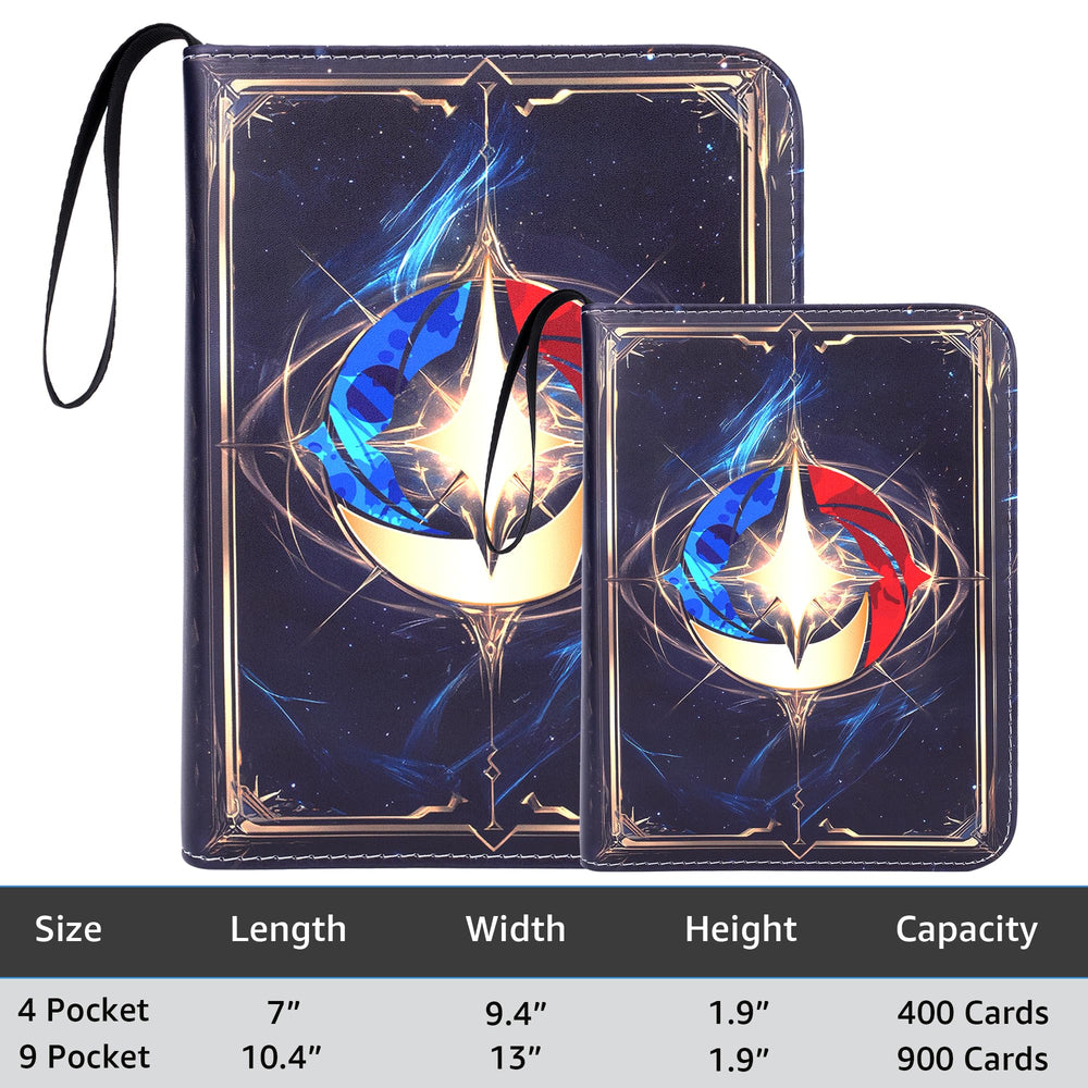HBK Lorcana Binder wrist strap for portable, on-the-go collectors.
