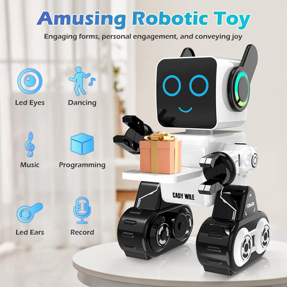 HBUDS RC robot head coin bank with slot encourages saving habits