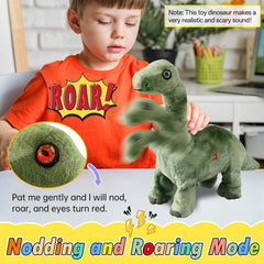 HCdoujoy Green Dinosaur repeats what you say for fun.