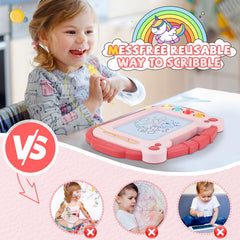 HCFJEH magnetic drawing board color options showcase vivid shades for doodling
