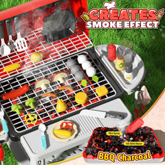 HCFJEH Toys charcoal-briquettes-visual showing safe, glow-like briquettes for role-play.