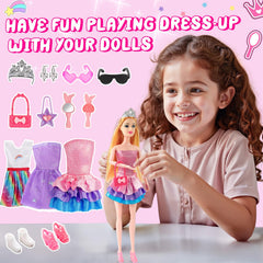 HCHILDHOOD doll stickers decorate the RC car for personalized storytelling
