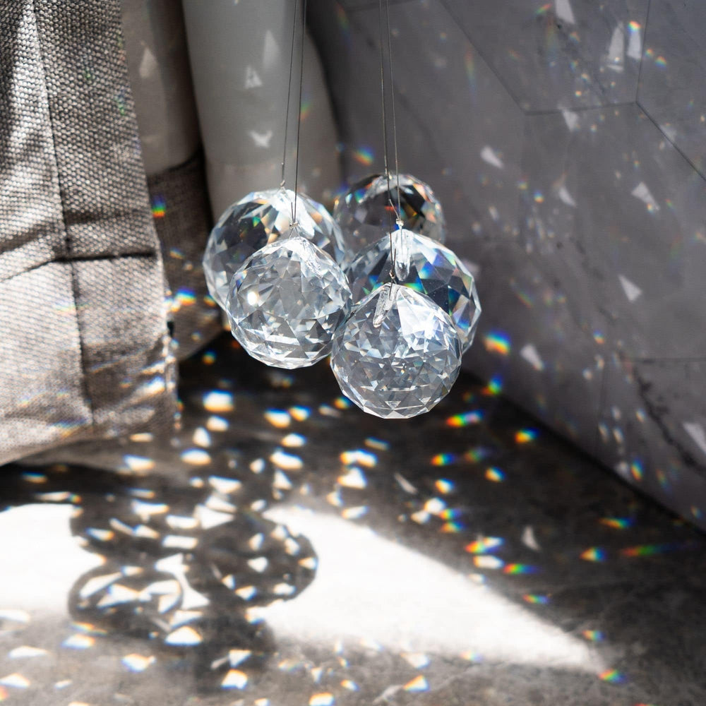 HDCRYSTALGIFTS 40mm crystal ball prism chandelier decor sparkle