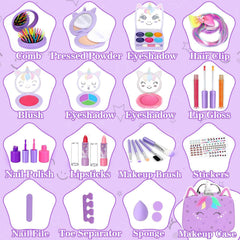 Heaning makeup brushes collection designed for little hands