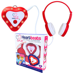 Heartbeats Brand electronic stethoscope toy with LED display shows a real heartbeat.