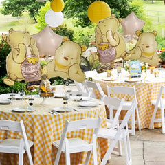 Heboland Pooh-themed gift decor pack for festive celebrations.