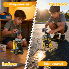 Hechify STEM assembly guide highlighting step-by-step learning.