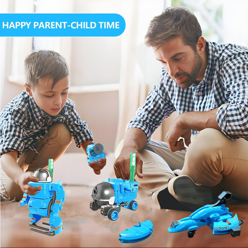 Hechify robot kit classroom teamwork scene, encouraging collaborative learning and communication.