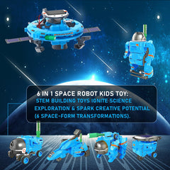 Hechify solar-powered robot kit sun activation, showing outdoor play powered by sunlight.