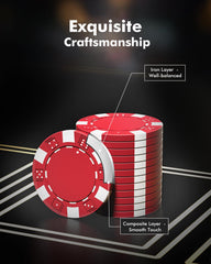 HEITOK precision dice included for fast betting decisions.