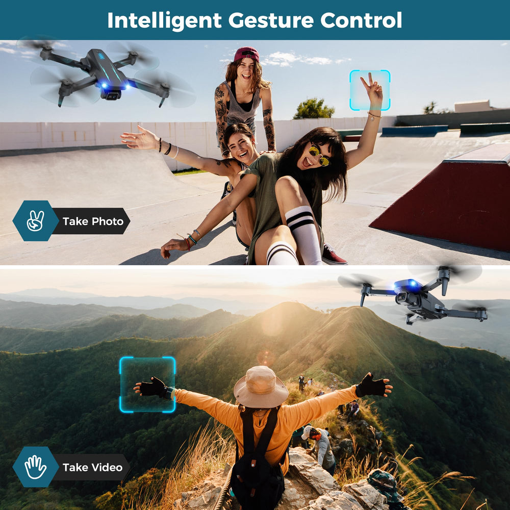 Helatt drone foldable design for compact travel