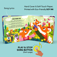 Hello 2 Kids QR code audio access expands listening beyond the book.